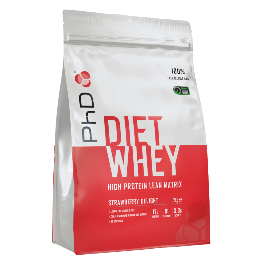 PhD Diet Whey 2kg - Strawberry Delight