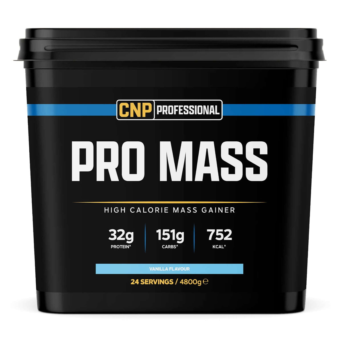 CNP Professional Pro Mass 4.8kg Vanilla front-facing tub