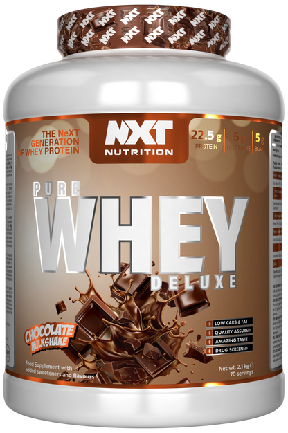NXT Nutrition Pure Whey Deluxe 2.1kg Chocolate Milkshake