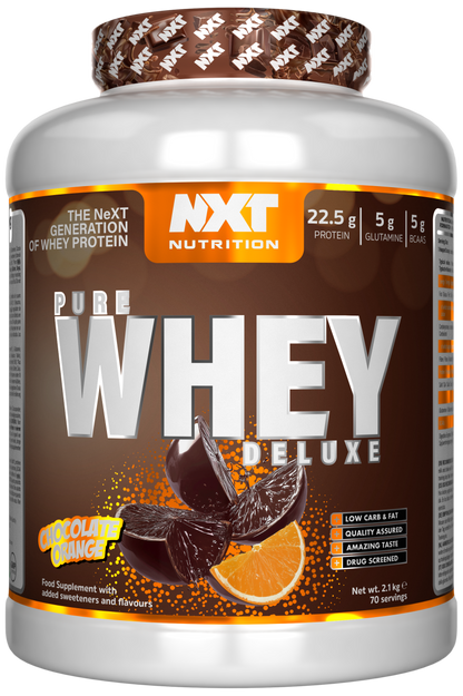 NXT Nutrition Pure Whey Deluxe 2.1kg Chocolate Orange