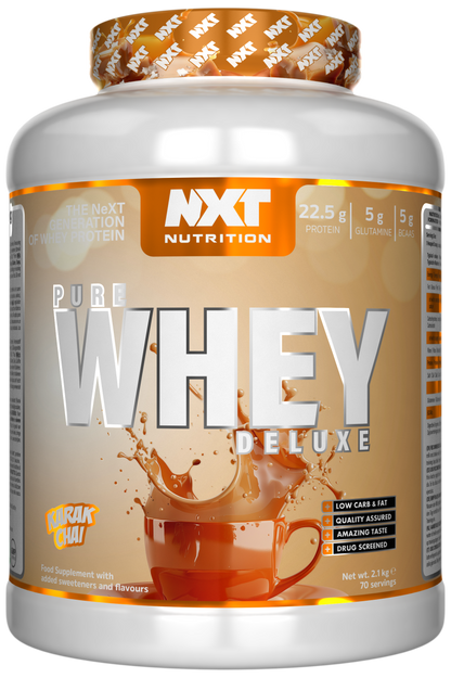 NXT Nutrition Pure Whey Deluxe 2.1kg Karak Chai