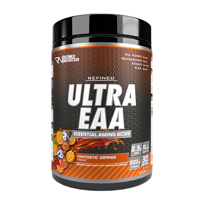 Refined Nutrition Ultra EAA 300g Fantastic Orange – front-facing manufacturer tub