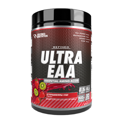 Refined Nutrition Ultra EAA 300g Strawberry Kiwi – front-facing manufacturer tub