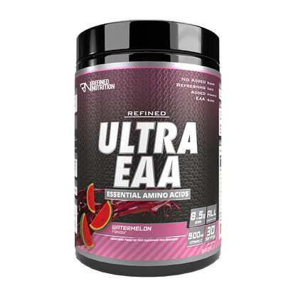 Refined Nutrition Ultra EAA 300g Watermelon – front-facing manufacturer tub