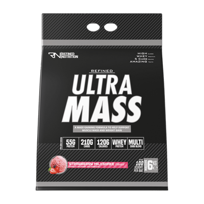 Refined Nutrition Ultra Mass 6kg Strawberry Milkshake