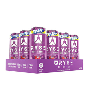 RYSE Fuel Energy 12x473ml Kool-Aid Grape