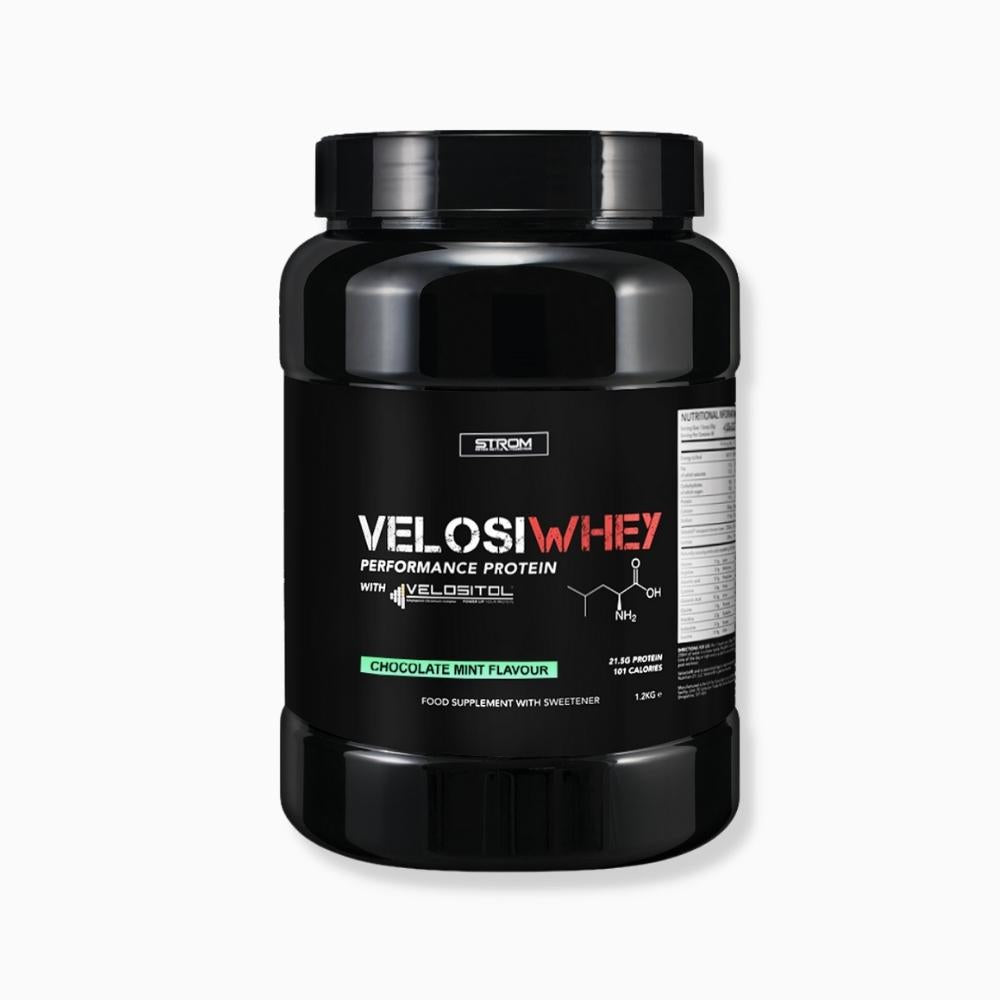 Strom Sports VelosiWhey 1.2kg - Chocolate Mint