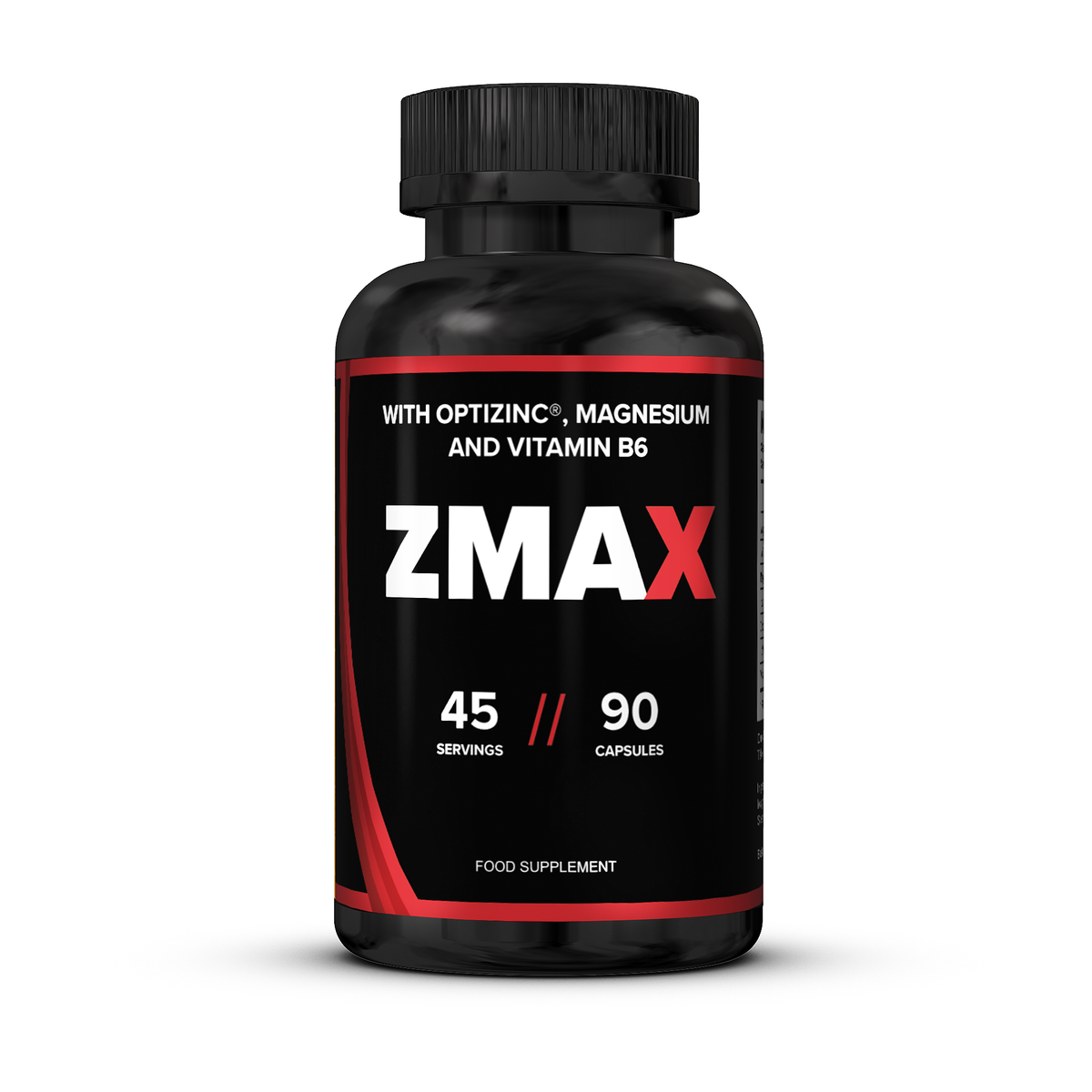 Strom Sports ZMAX 90 capsules bottle front