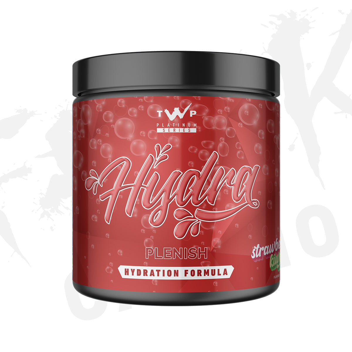 TWP Hydraplenish 300g Strawberry Kiwi 30 serving tub front