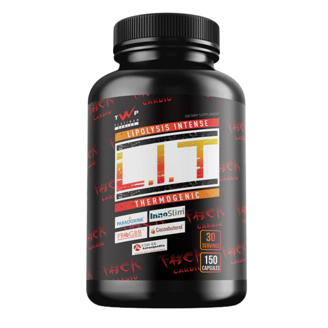TWP L.I.T 150 capsules front of bottle