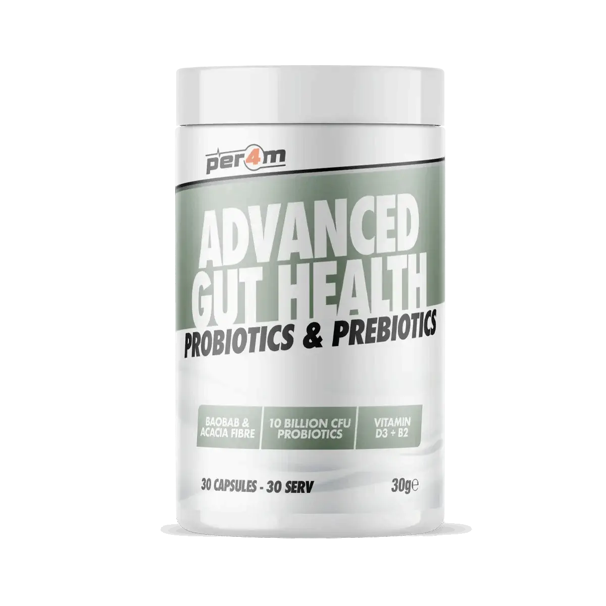 PER4M Advanced Gut Health 30 Capsules