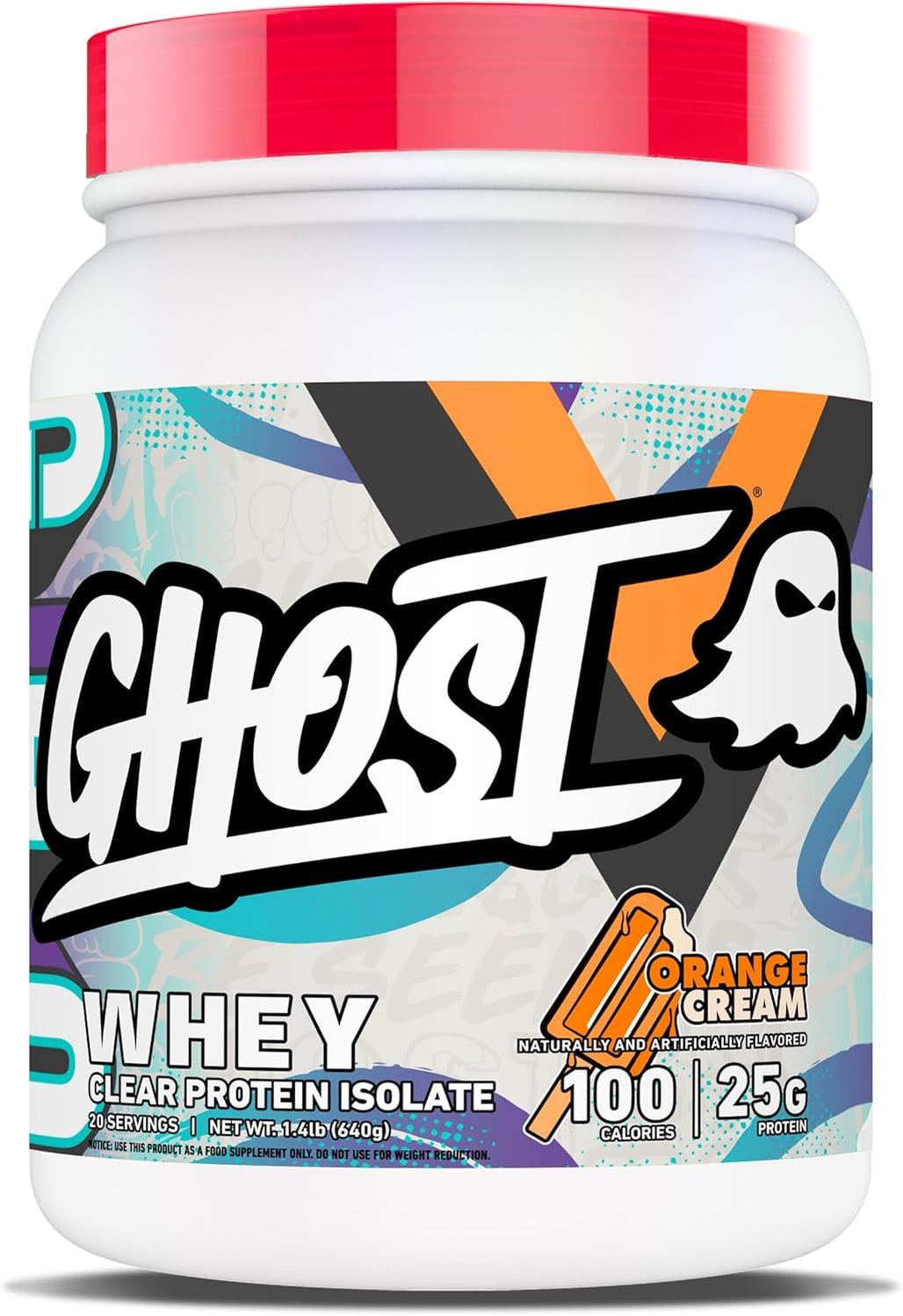 GHOST Clear Whey 640g Orange Cream