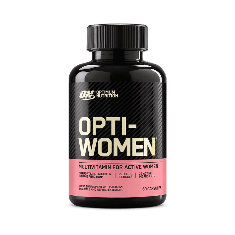 Optimum Nutrition Opti-Women 60 Capsules UK front bottle