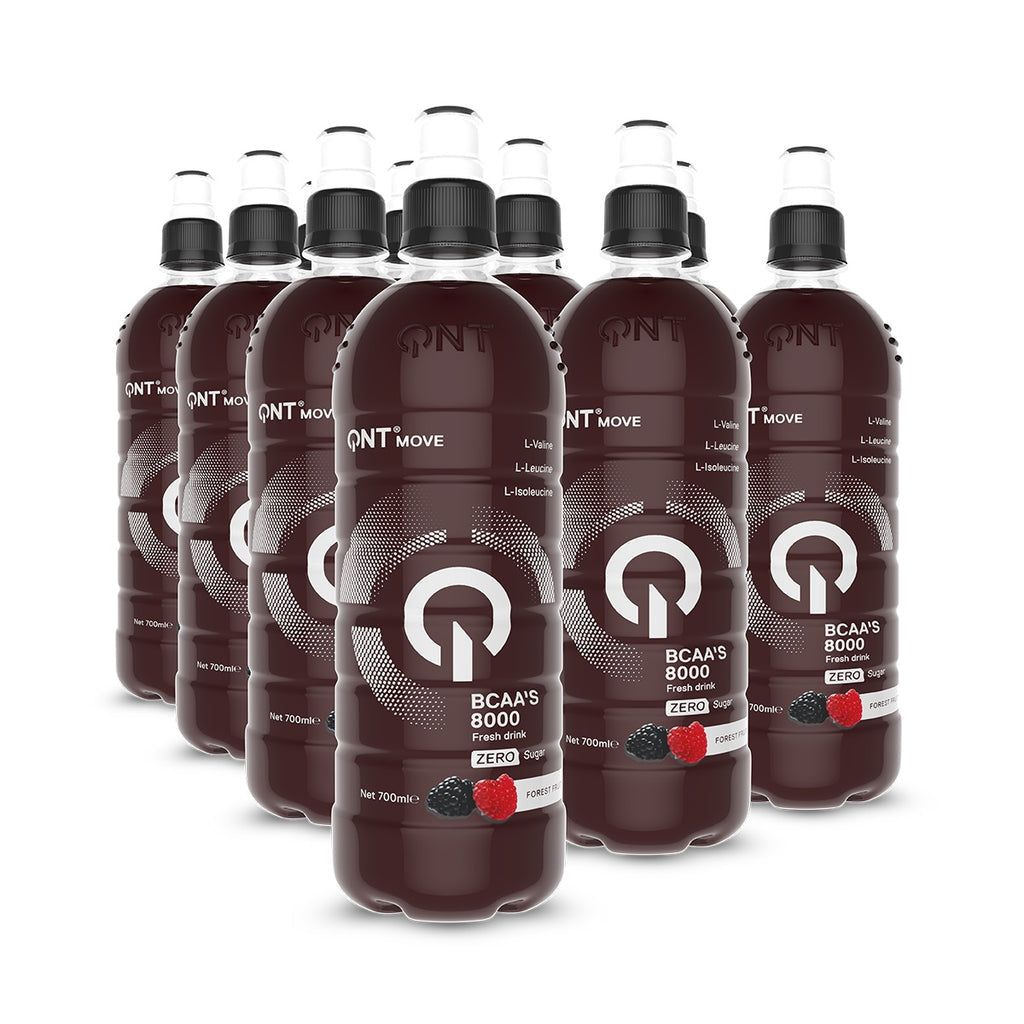 QNT BCAA 8000 Forest Fruit 12 x 700ml multipack