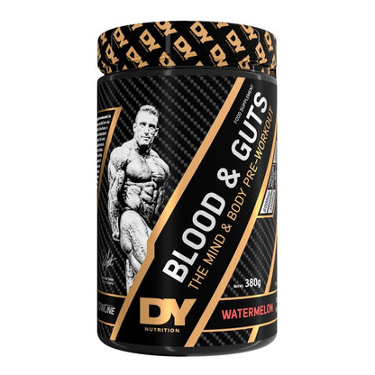 DY Nutrition Blood & Guts Watermelon 380g front-facing tub