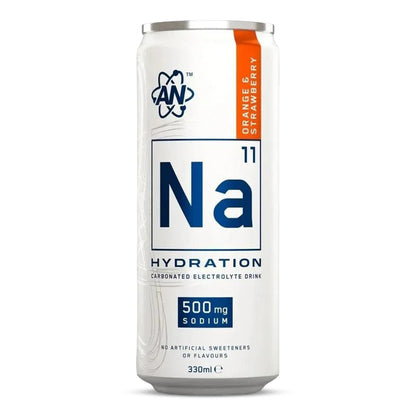 Applied Nutrition NA11 Hydration Orange & Strawberry individual front-facing product photo (case of 12)