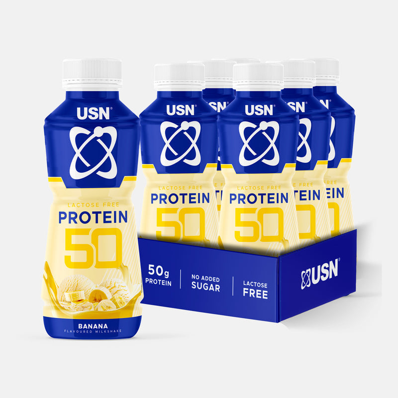 USN Trust Protein 50 Banana 6 x 500ml