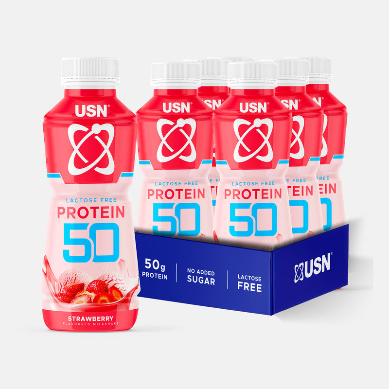 USN Trust Protein 50 Strawberry 6 x 500ml